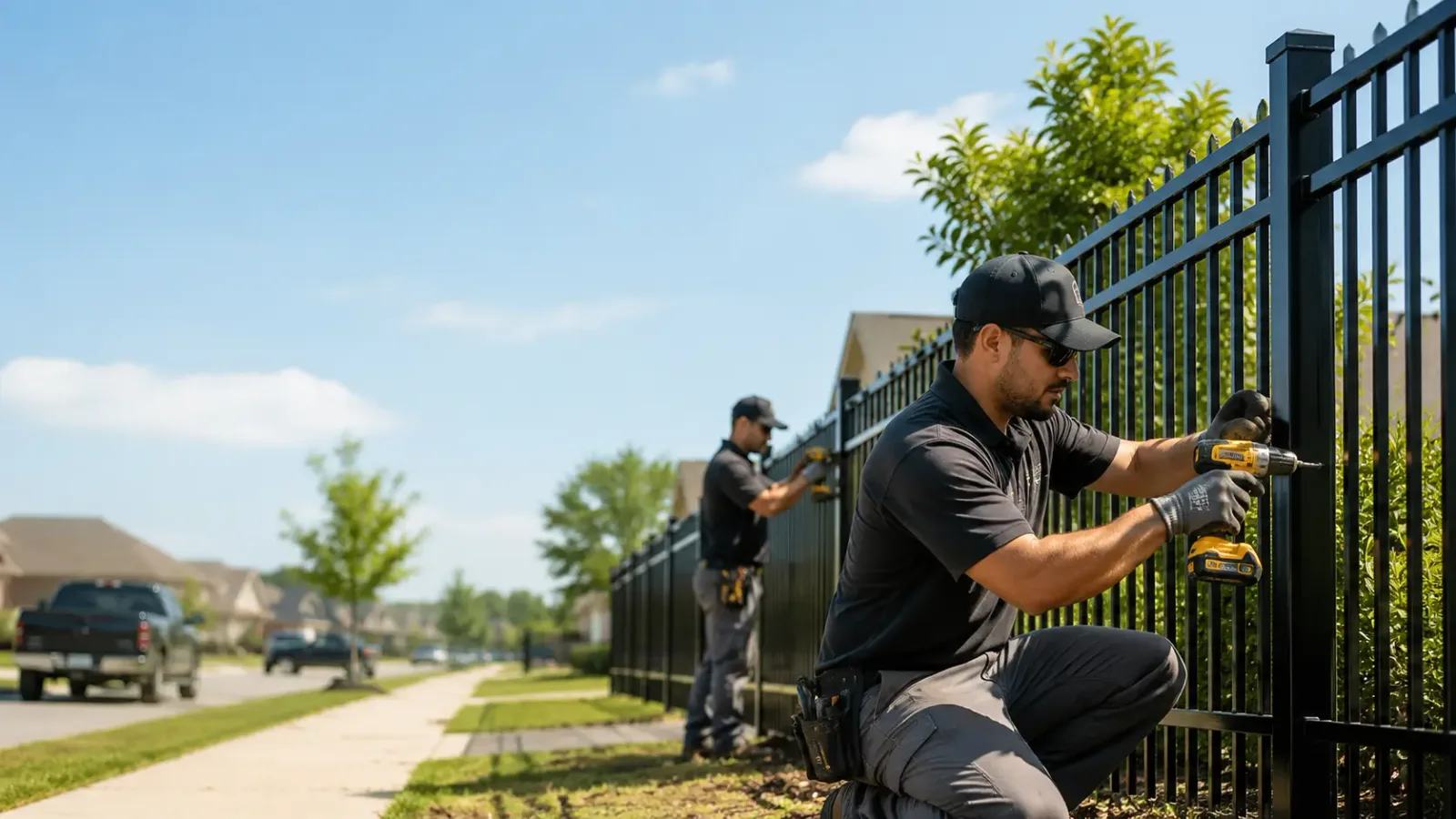 Metal Fence Installation in Devils Lake, ND
